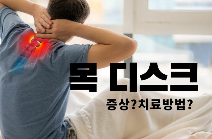 목 디스크